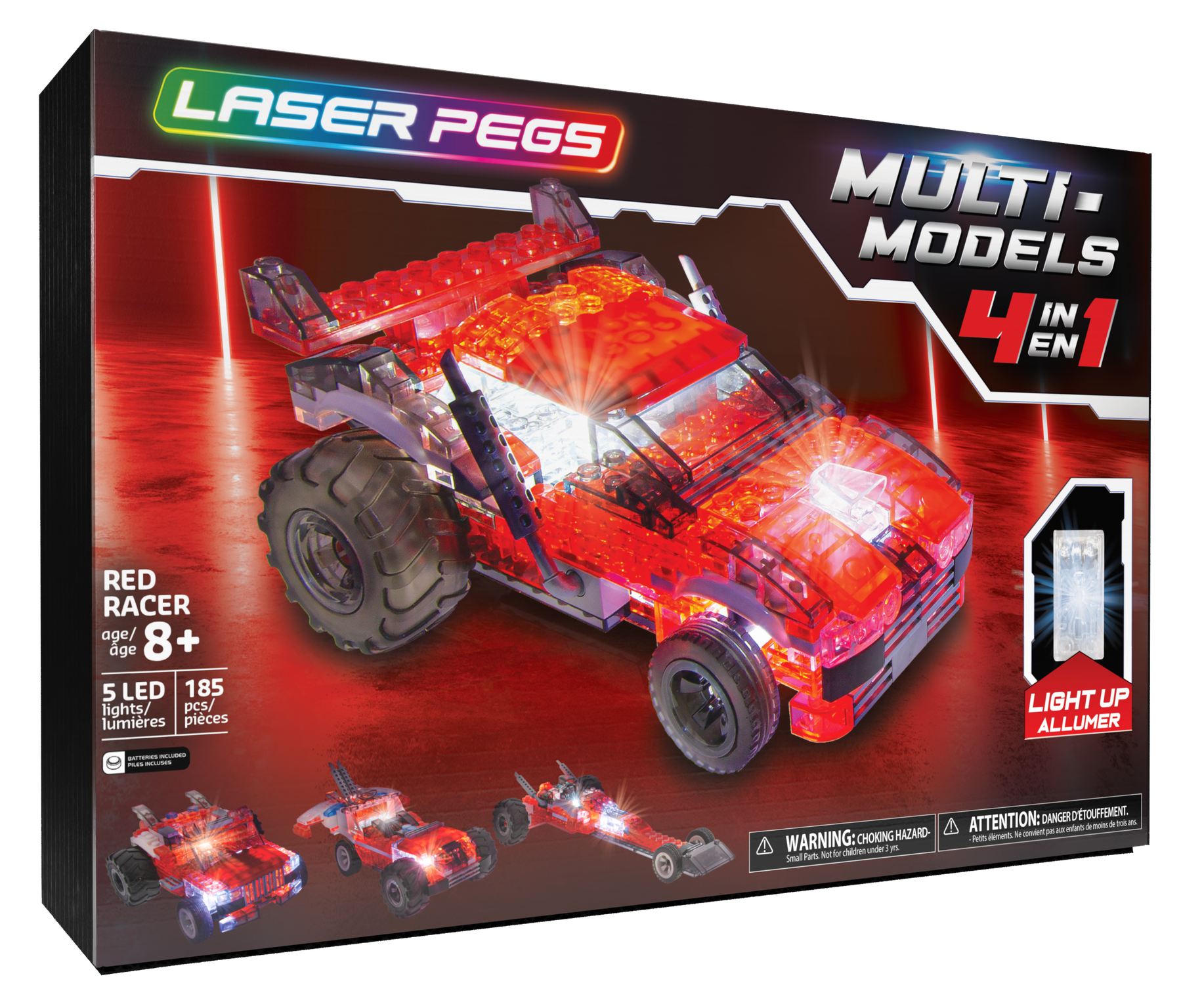 4-in-1 Red Racer