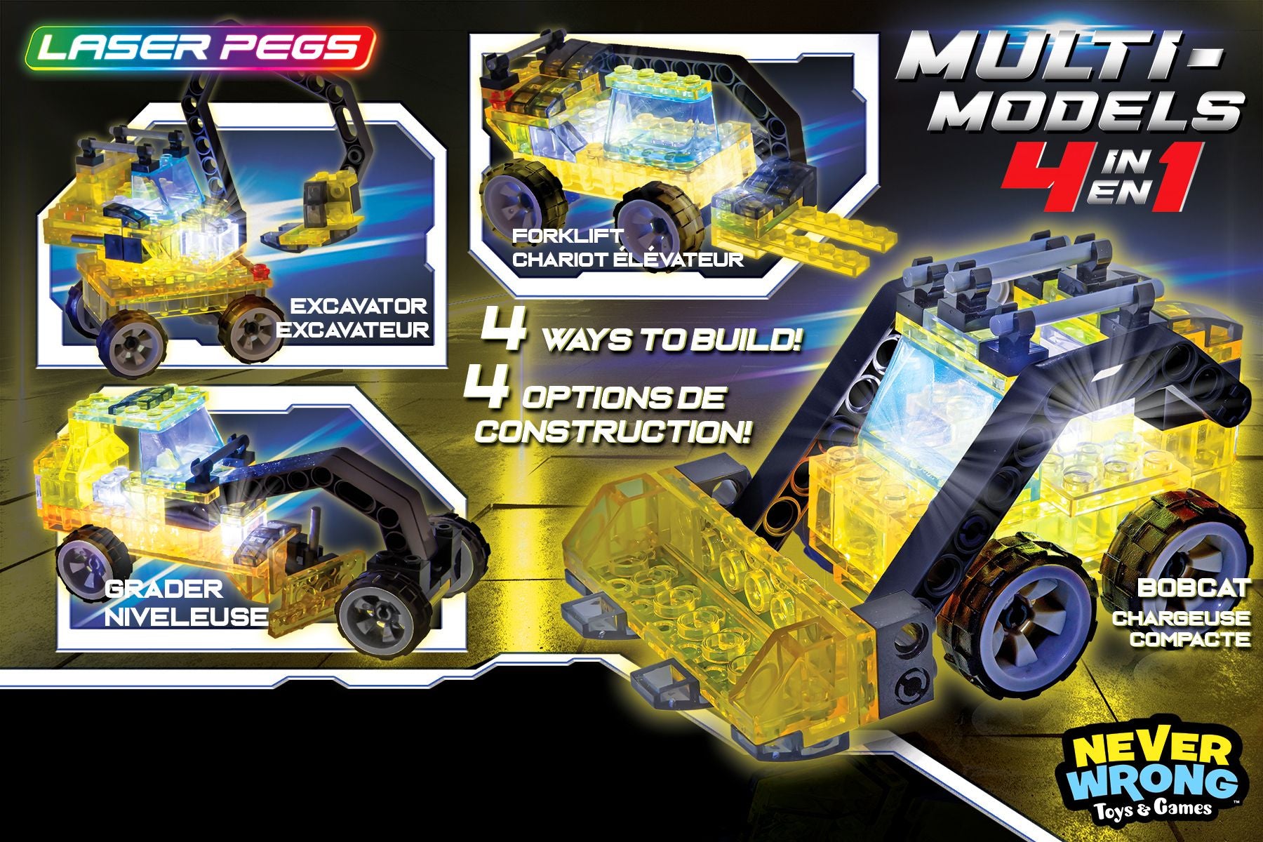 4-in-1 Mini Construction