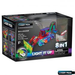 Laser Pegs MPB Power Block Bulldozer