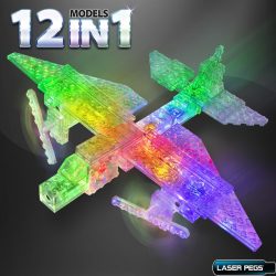 Laser Pegs Cargo Plane
