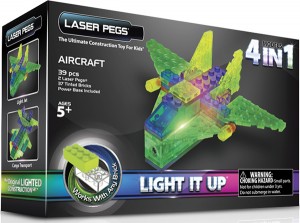 MPS Aircraft Series 4 models in 1 Kit by Laser Pegs.