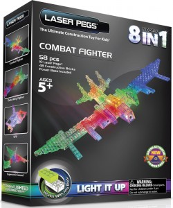 Build the light up Fighter Bomber and 7 more light up models like the Coo Coo Bird, Flying Goose and the Monarch Butterfly