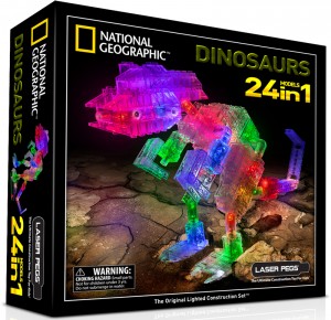 NG300 Dinosaurs National Geographic Models Kit by Laser Pegs