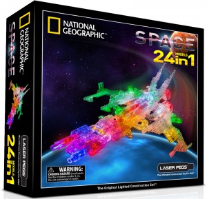 NG400 National Geographic Space 24 in 1 Models kit by Laser Pegs