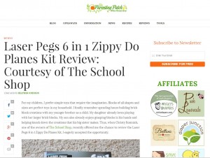 laser pegs featured parenting patch